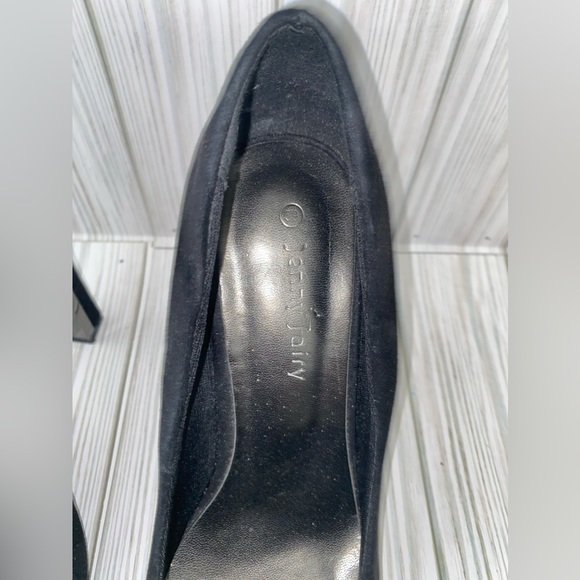 JENNY FAIRY Black Pump Size 39 - Picture 3 of 12